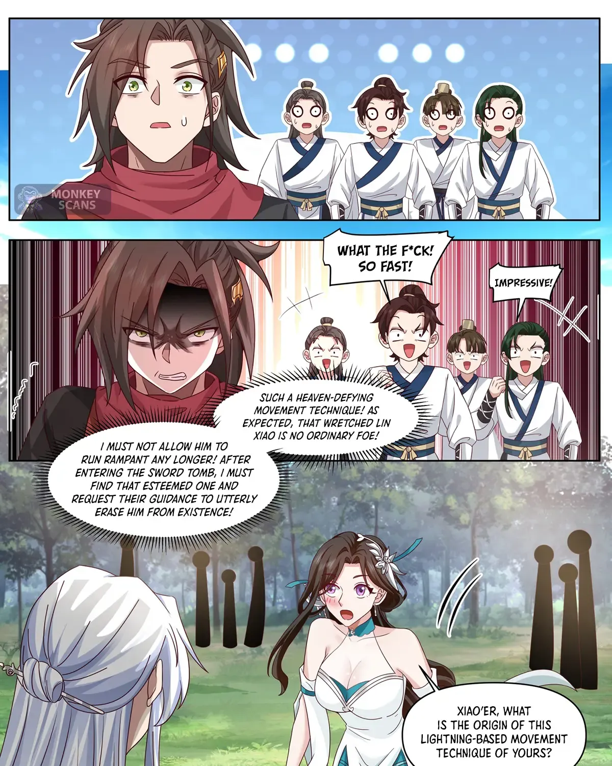 The Great Villain Senior Brother And All Of His Yandere Junior Sisters Zinmanga X Chapter 104 Page 13
