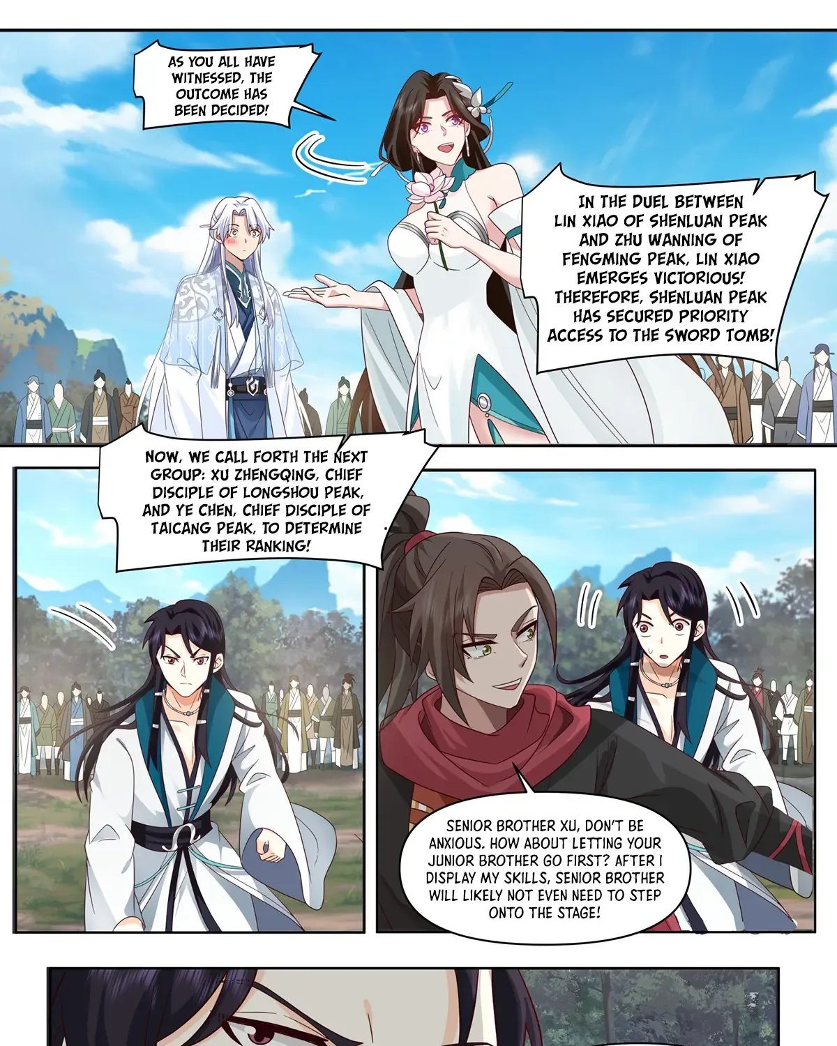 The Great Villain Senior Brother And All Of His Yandere Junior Sisters Zinmanga X Chapter 104 Page 17