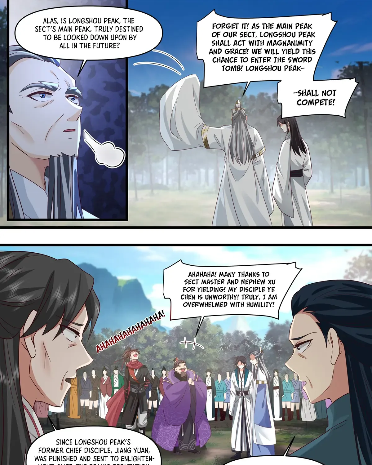 The Great Villain Senior Brother And All Of His Yandere Junior Sisters Zinmanga X Chapter 104 Page 21