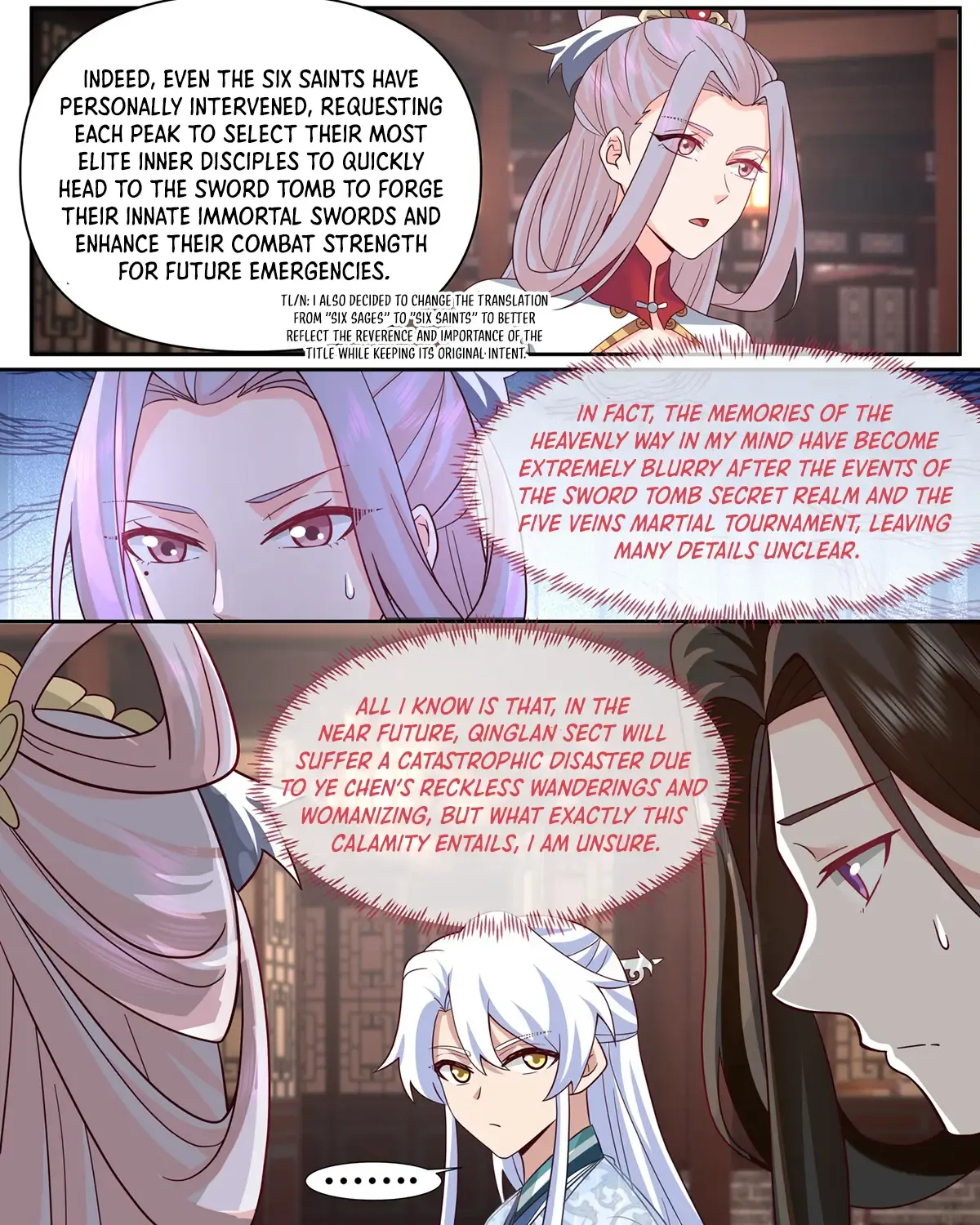 The Great Villain Senior Brother And All Of His Yandere Junior Sisters Zinmanga X Chapter 101 Page 13
