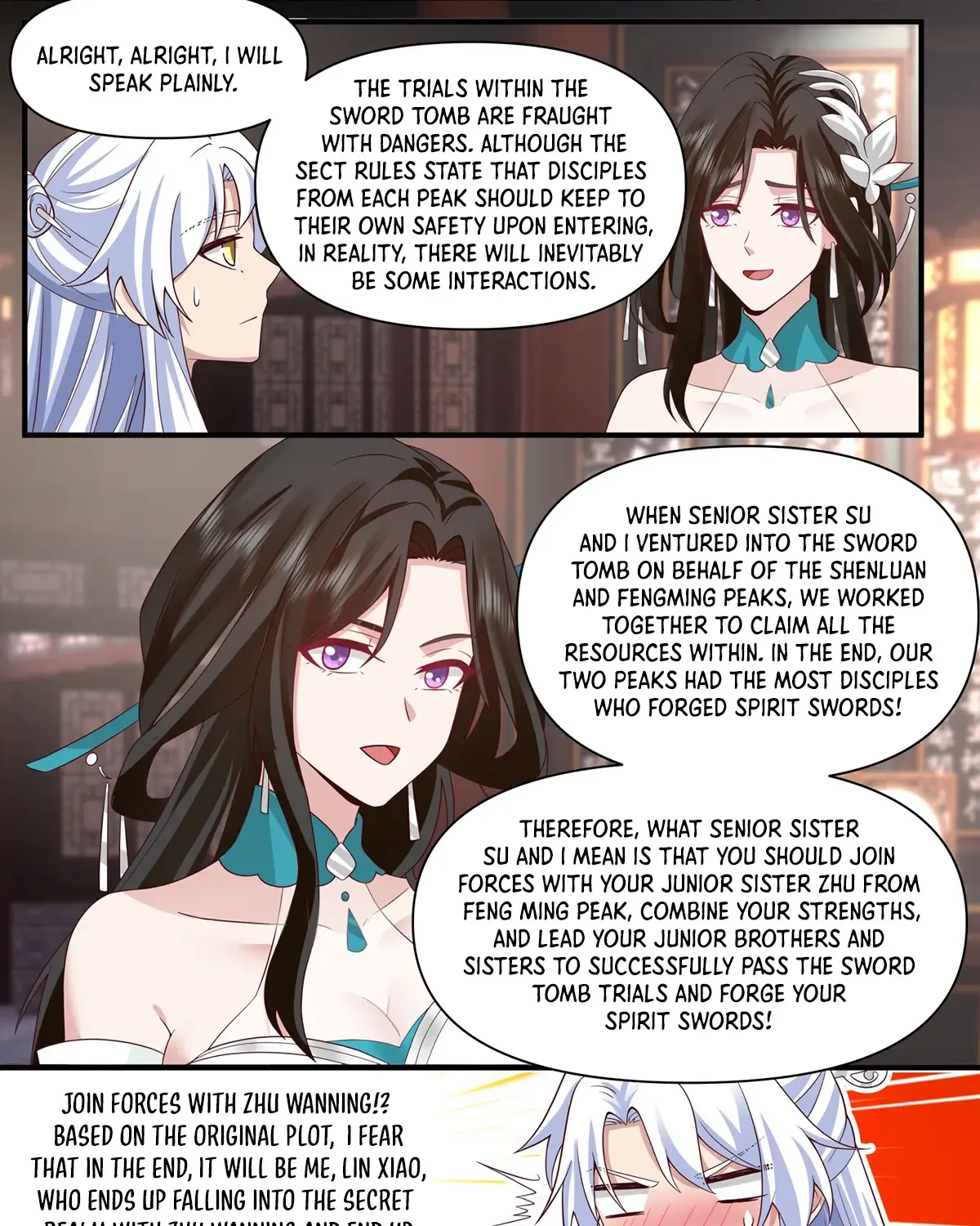 The Great Villain Senior Brother And All Of His Yandere Junior Sisters Zinmanga X Chapter 101 Page 15