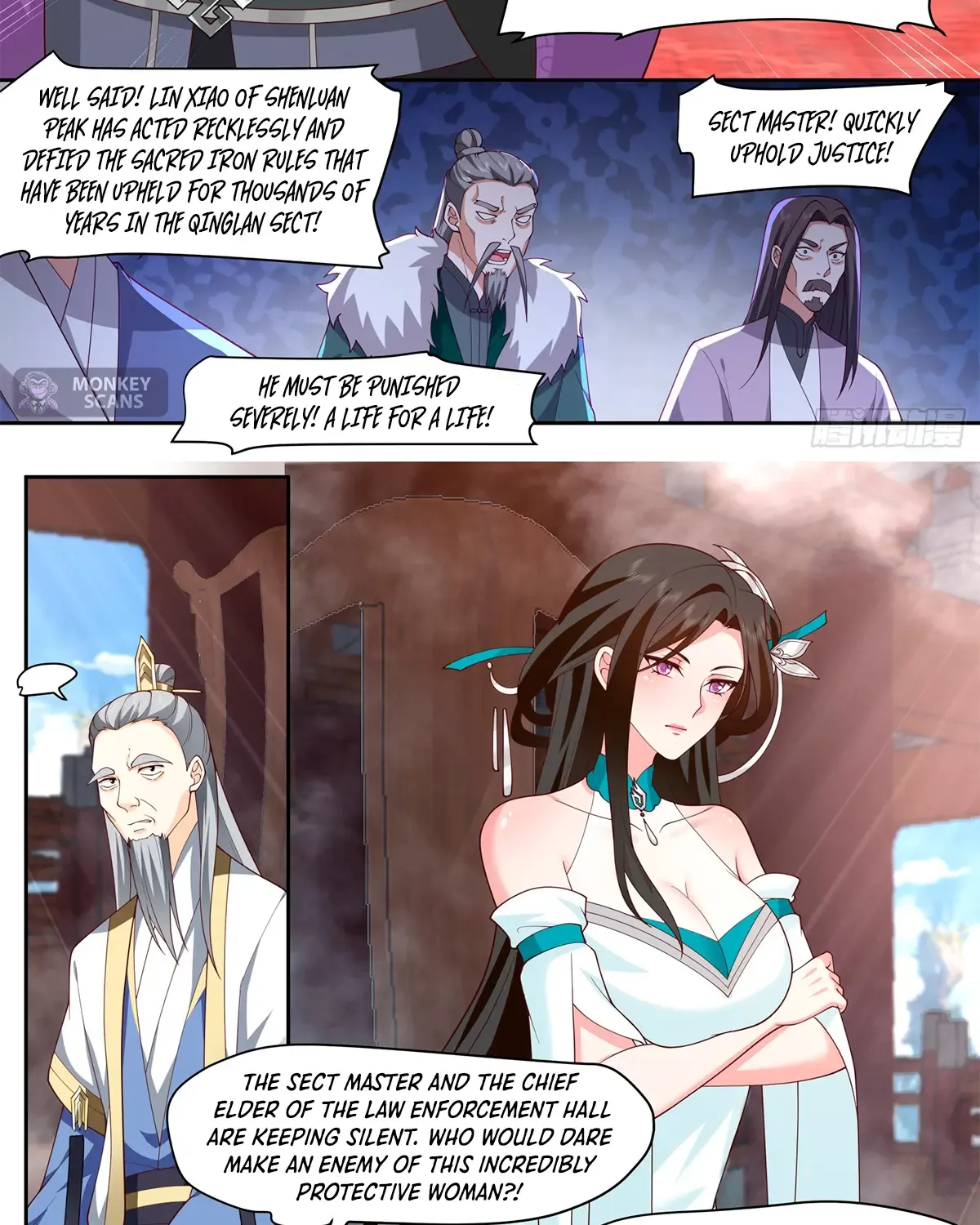 The Great Villain Senior Brother And All Of His Yandere Junior Sisters Zinmanga X Chapter 81 Page 9