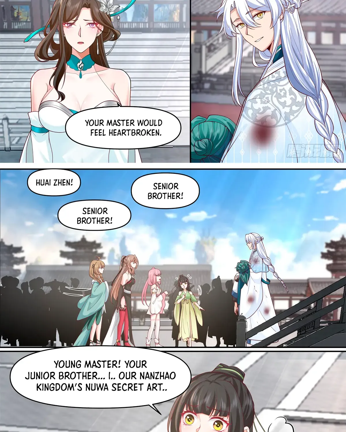 The Great Villain Senior Brother And All Of His Yandere Junior Sisters Zinmanga X Chapter 81 Page 21
