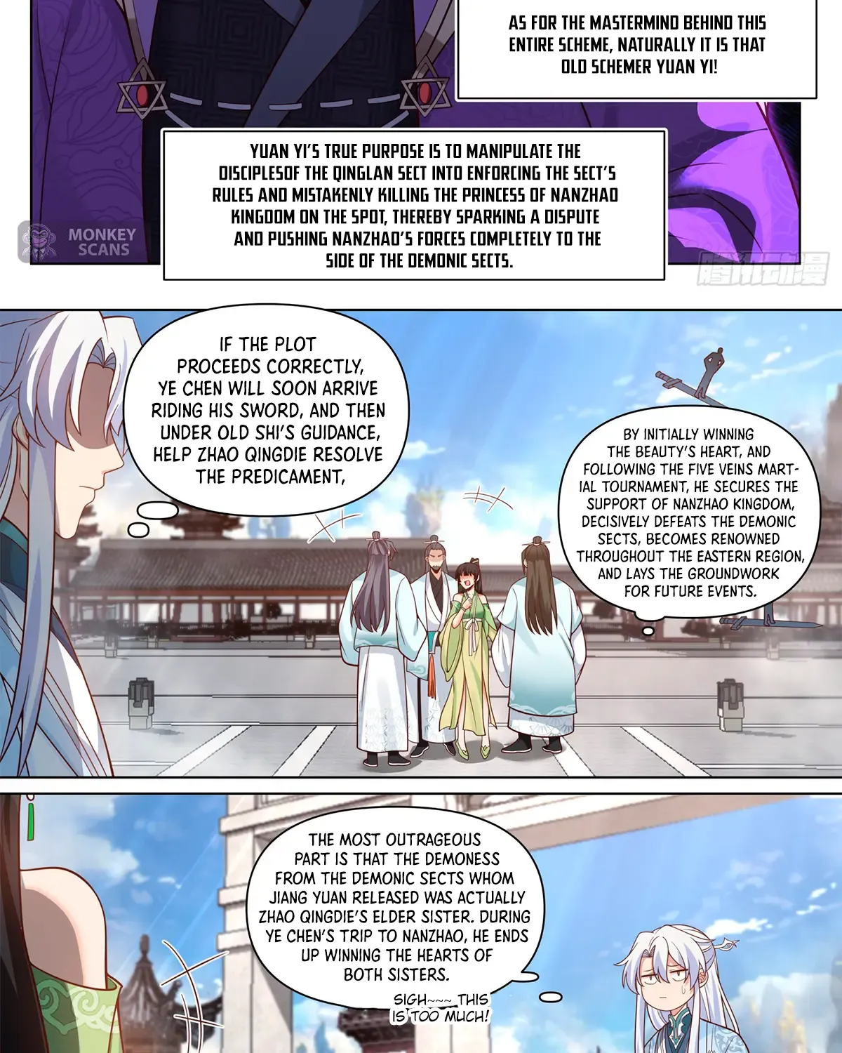 The Great Villain Senior Brother And All Of His Yandere Junior Sisters Zinmanga X Chapter 72 Page 10