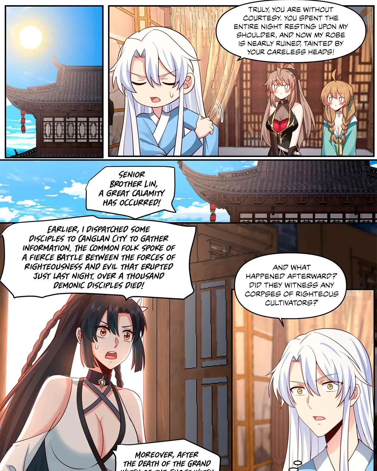 The Great Villain Senior Brother And All Of His Yandere Junior Sisters Zinmanga X Chapter 67 Page 4
