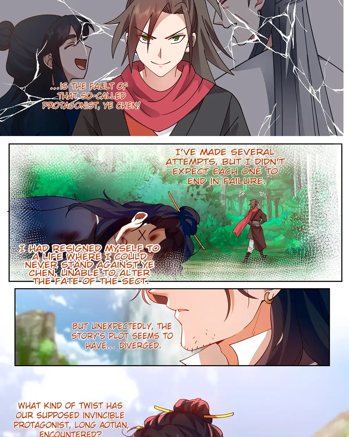 The Great Villain Senior Brother And All Of His Yandere Junior Sisters Zinmanga X Chapter 53 Page 22