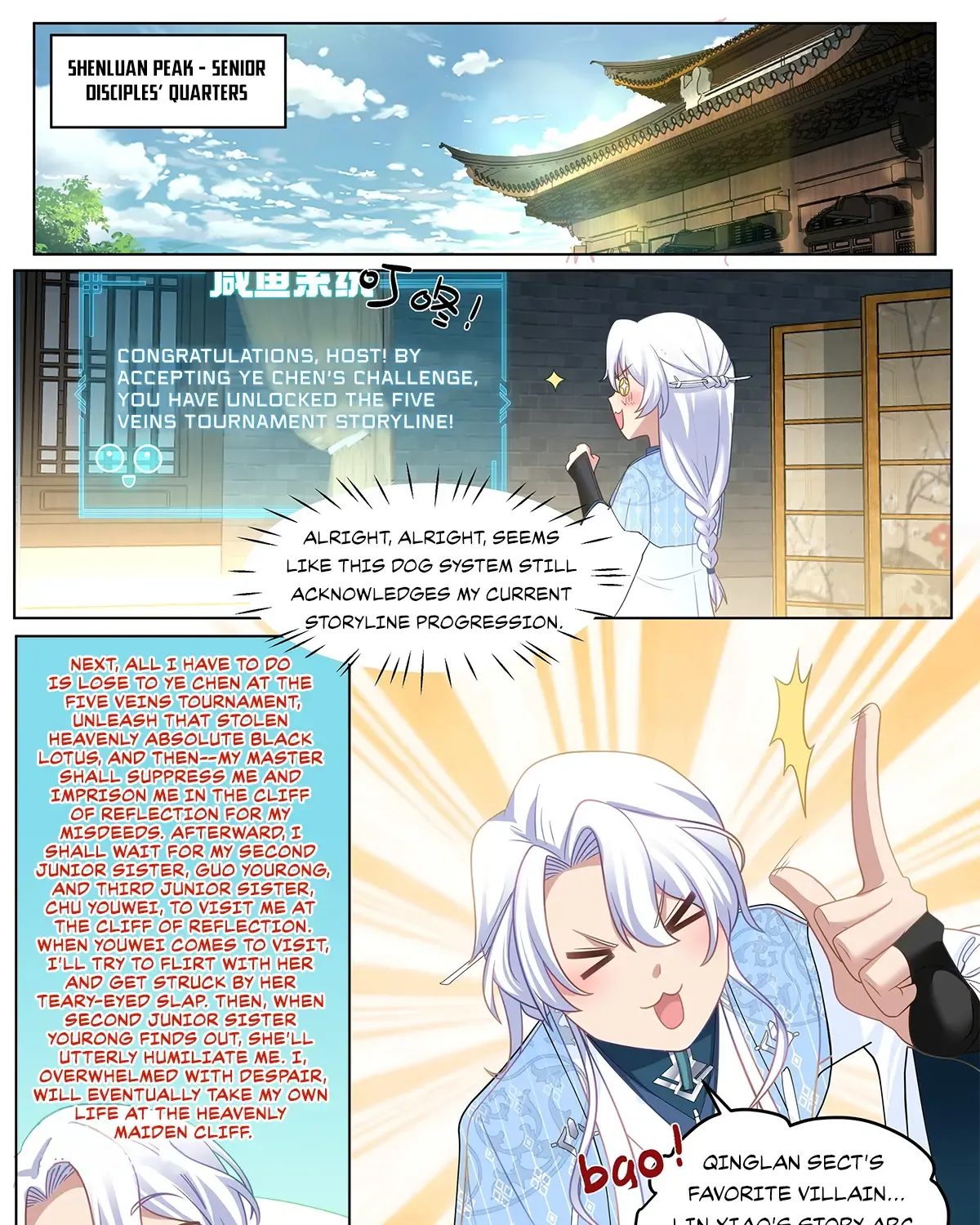 The Great Villain Senior Brother And All Of His Yandere Junior Sisters Zinmanga X Chapter 49 Page 4