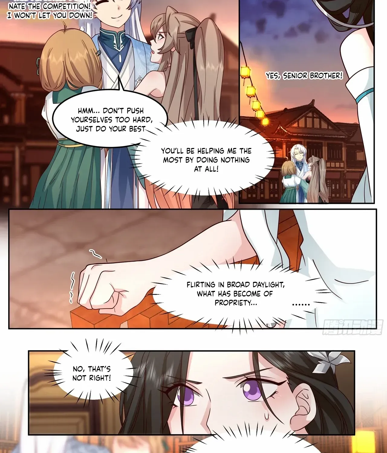 The Great Villain Senior Brother And All Of His Yandere Junior Sisters Zinmanga X Chapter 45 Page 15