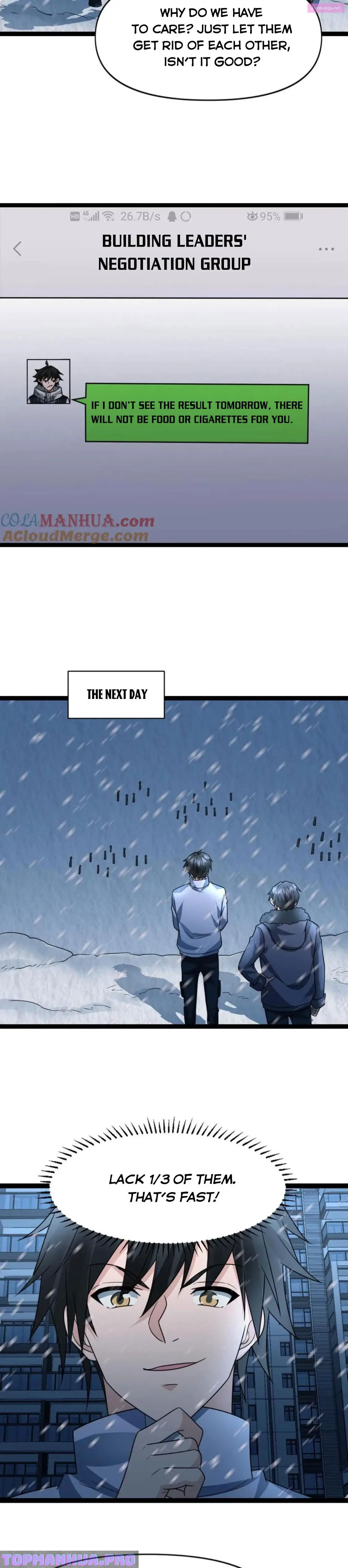 Global Freeze: I Created An Apocalypse Shelter Zinmanga X Chapter 71 Page 6
