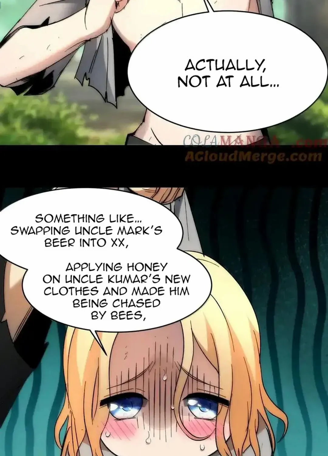 I'm Really Not The Evil God's Lackey Zinmanga X Chapter 135 Page 40