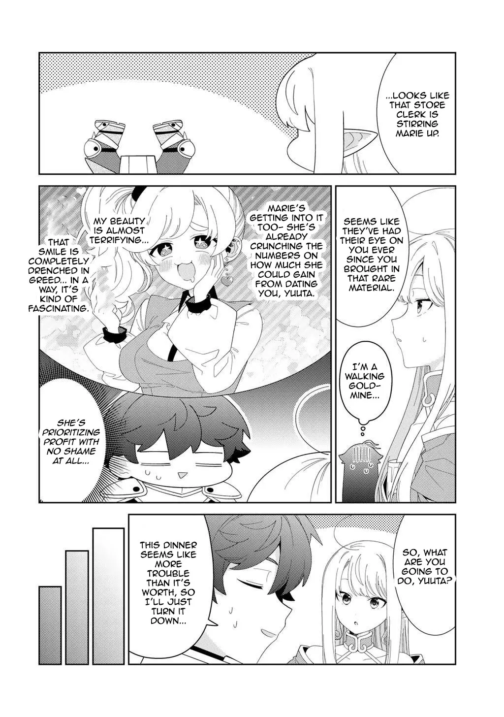 Seirei-tachi no Rakuen to Risou no Isekai Seikatsu Zinmanga X Chapter 72 Page 2