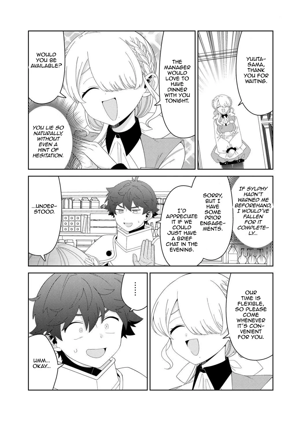 Seirei-tachi no Rakuen to Risou no Isekai Seikatsu Zinmanga X Chapter 72 Page 3