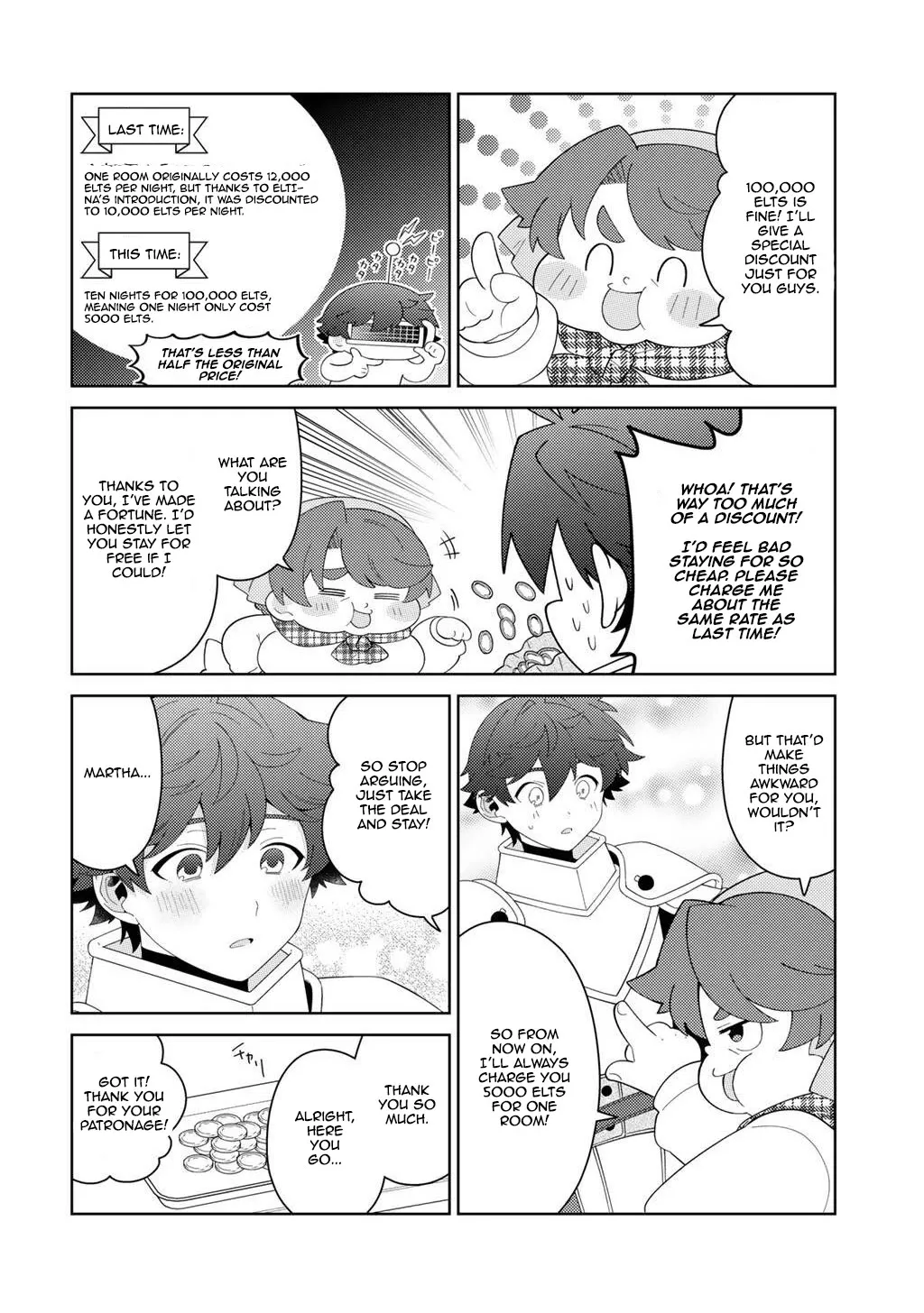 Seirei-tachi no Rakuen to Risou no Isekai Seikatsu Zinmanga X Chapter 72 Page 8