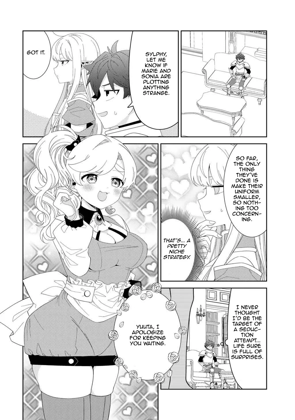 Seirei-tachi no Rakuen to Risou no Isekai Seikatsu Zinmanga X Chapter 72 Page 10