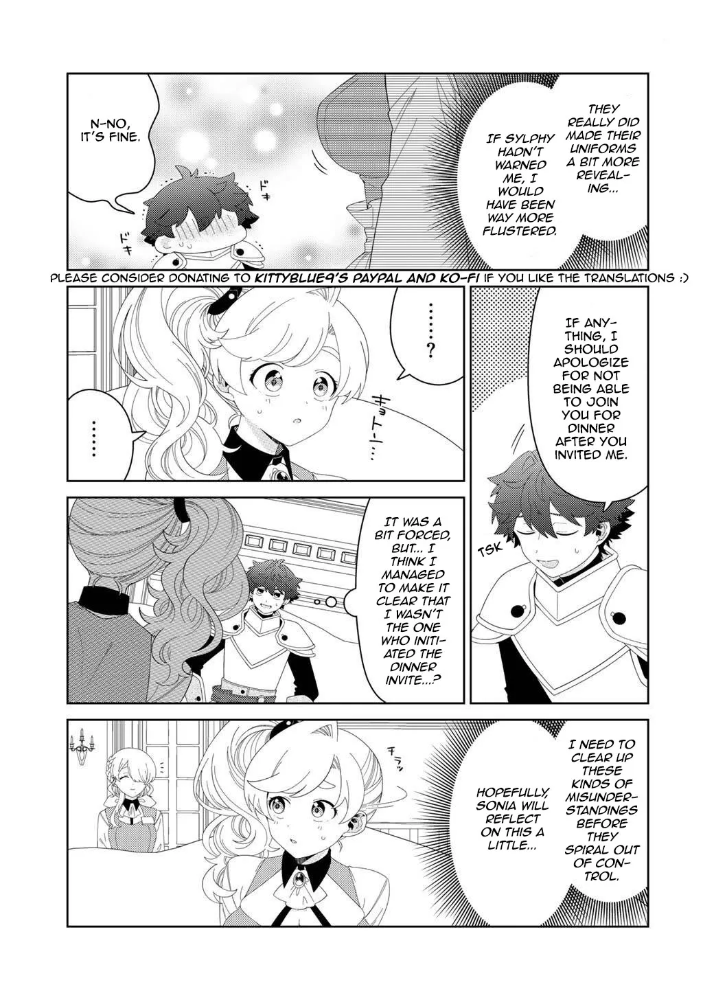 Seirei-tachi no Rakuen to Risou no Isekai Seikatsu Zinmanga X Chapter 72 Page 11