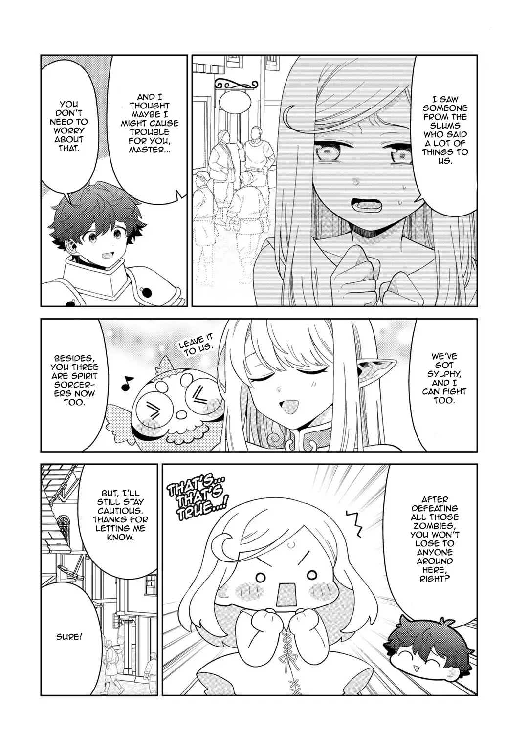 Seirei-tachi no Rakuen to Risou no Isekai Seikatsu Zinmanga X Chapter 71 Page 23