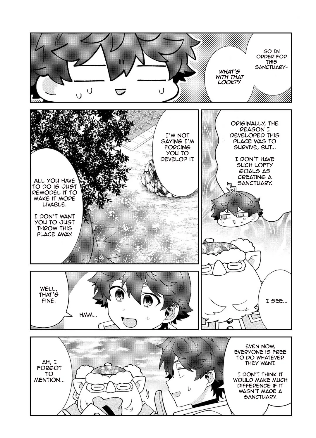 Seirei-tachi no Rakuen to Risou no Isekai Seikatsu Zinmanga X Chapter 68 Page 21