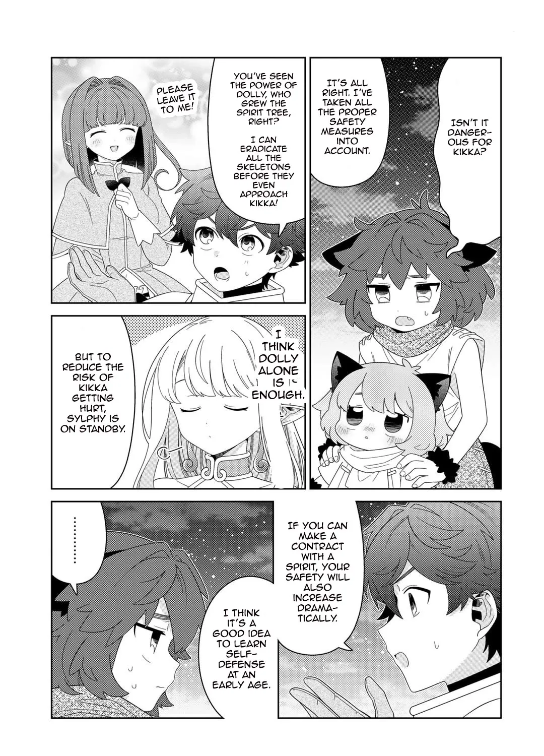 Seirei-tachi no Rakuen to Risou no Isekai Seikatsu Zinmanga X Chapter 67 Page 17