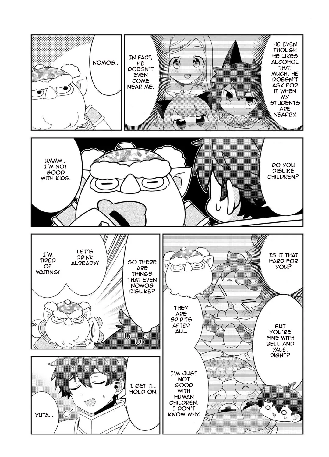 Seirei-tachi no Rakuen to Risou no Isekai Seikatsu Zinmanga X Chapter 67 Page 37