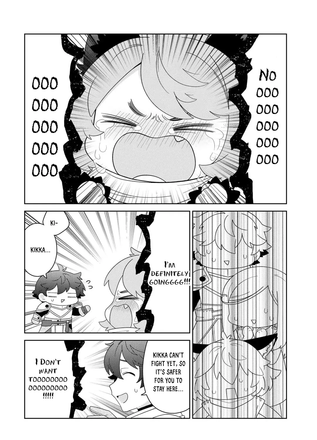 Seirei-tachi no Rakuen to Risou no Isekai Seikatsu Zinmanga X Chapter 64 Page 3