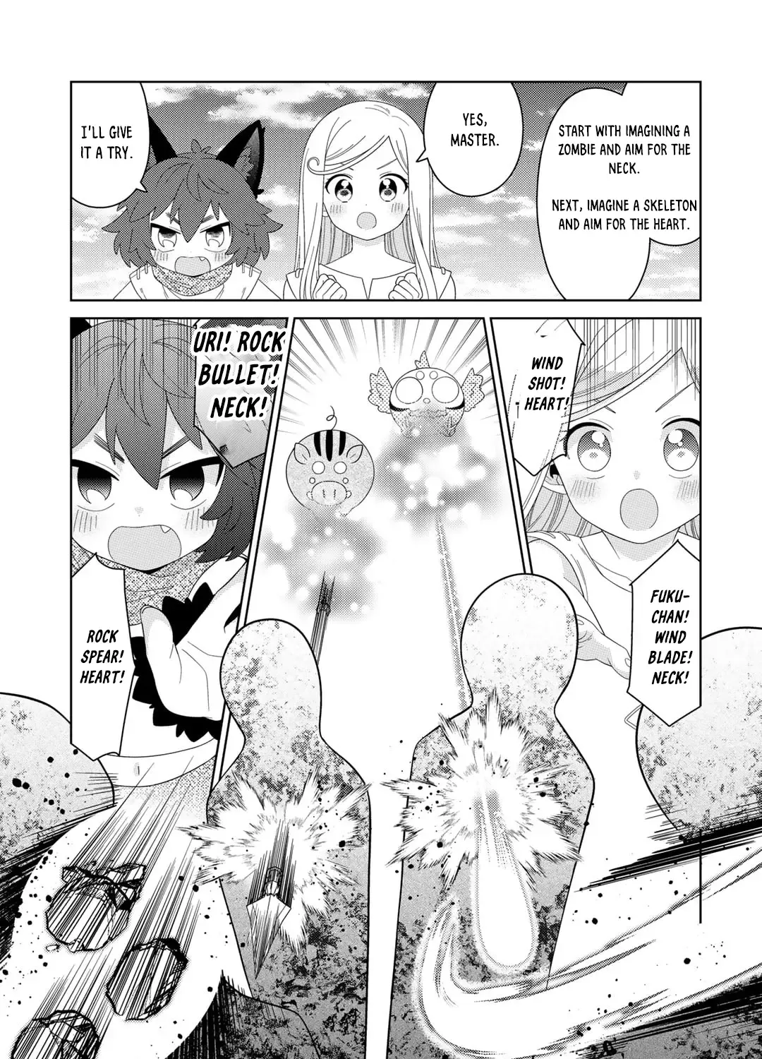 Seirei-tachi no Rakuen to Risou no Isekai Seikatsu Zinmanga X Chapter 63 Page 29
