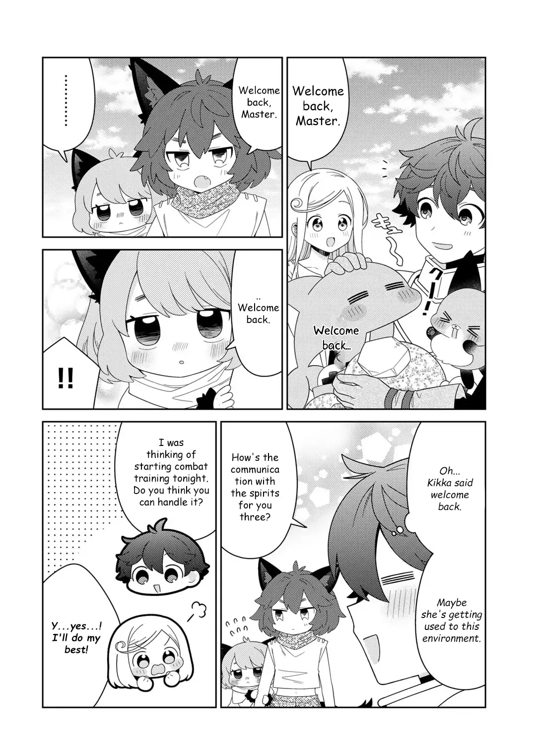 Seirei-tachi no Rakuen to Risou no Isekai Seikatsu Zinmanga X Chapter 62 Page 3