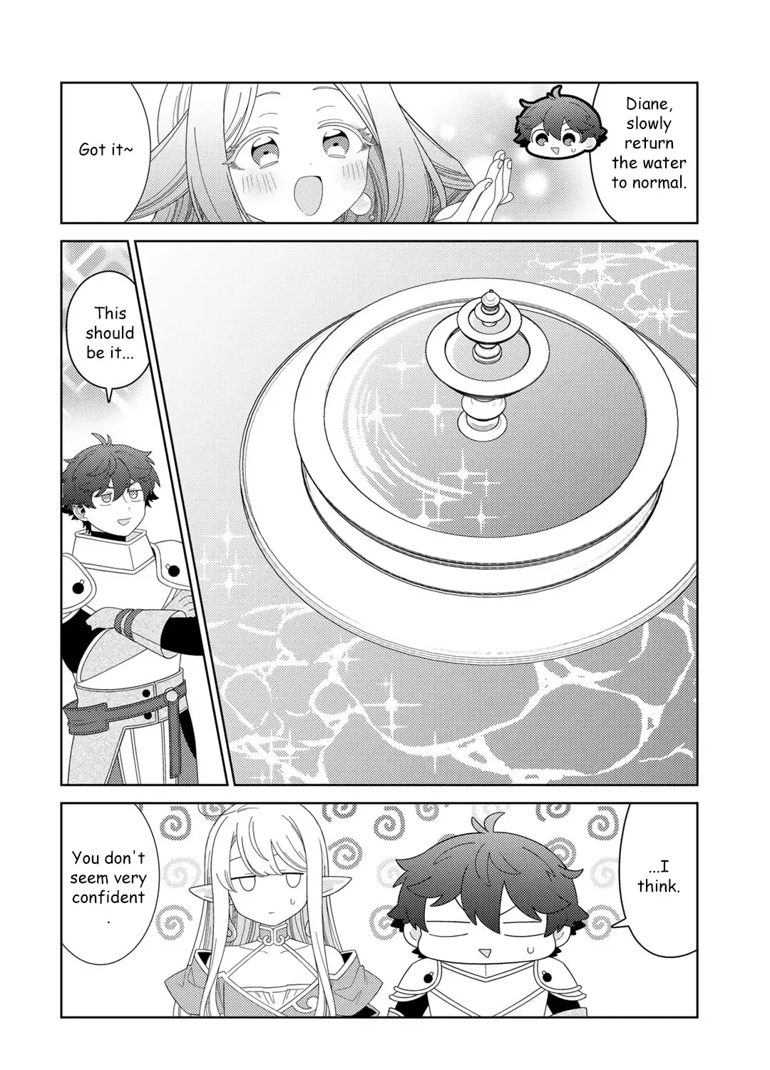 Seirei-tachi no Rakuen to Risou no Isekai Seikatsu Zinmanga X Chapter 62 Page 19