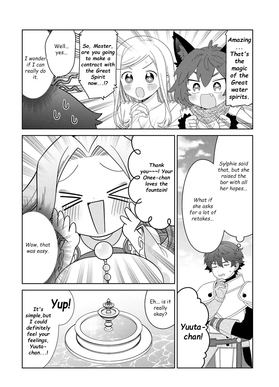 Seirei-tachi no Rakuen to Risou no Isekai Seikatsu Zinmanga X Chapter 62 Page 23