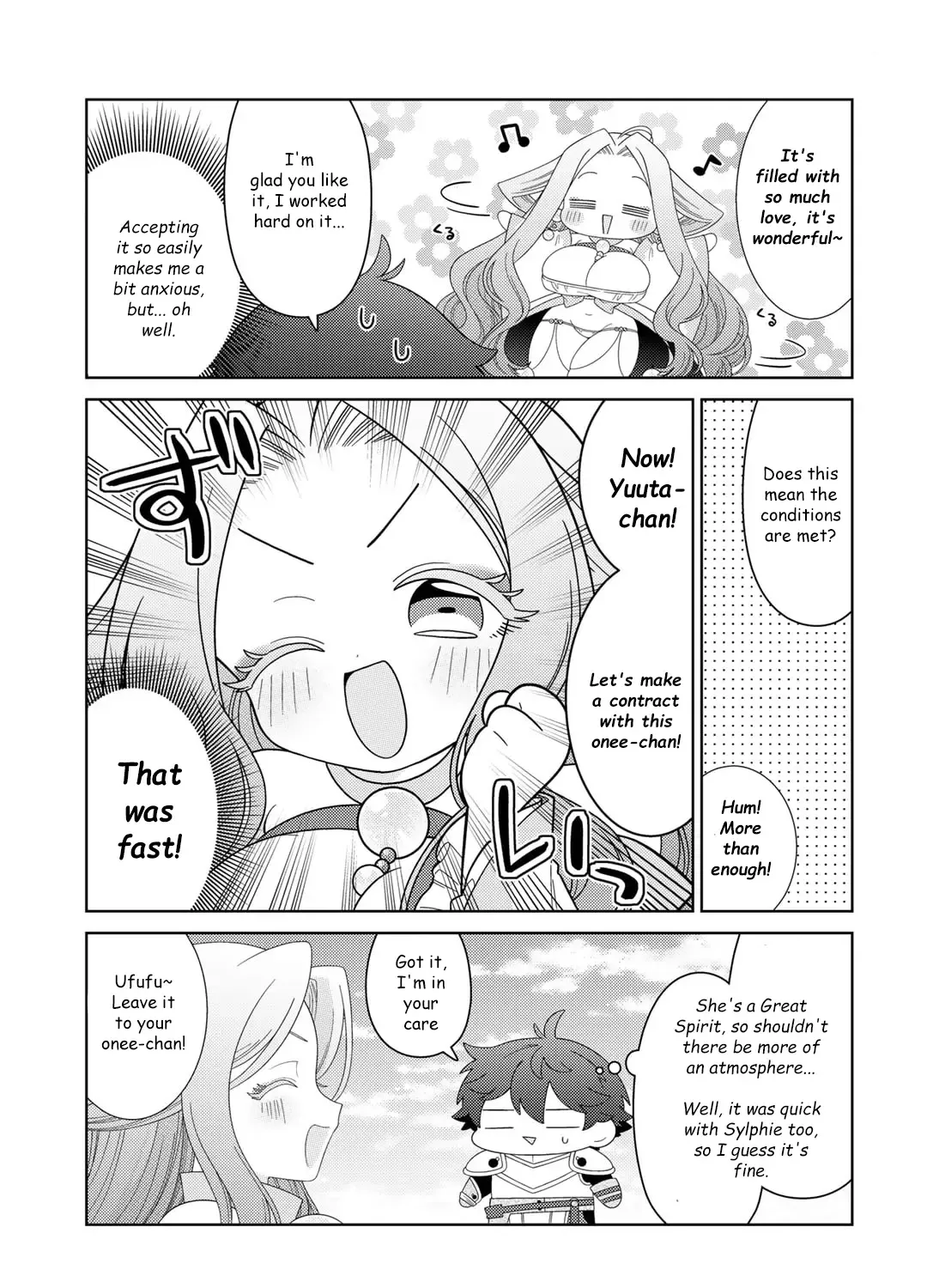 Seirei-tachi no Rakuen to Risou no Isekai Seikatsu Zinmanga X Chapter 62 Page 25