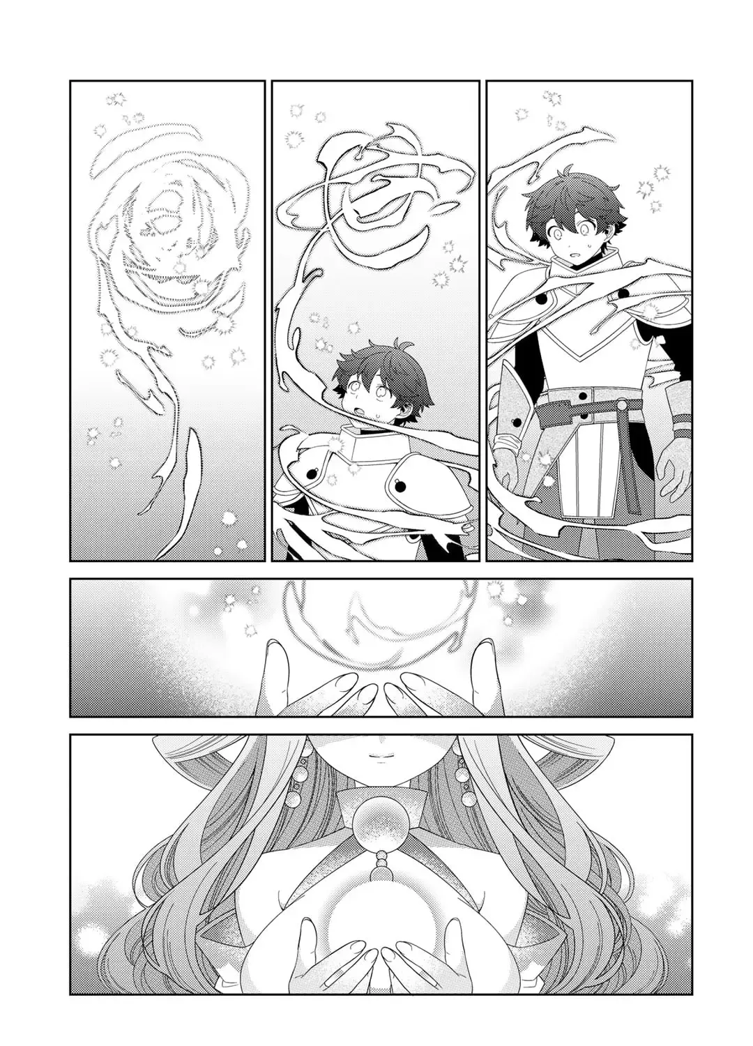 Seirei-tachi no Rakuen to Risou no Isekai Seikatsu Zinmanga X Chapter 62 Page 33