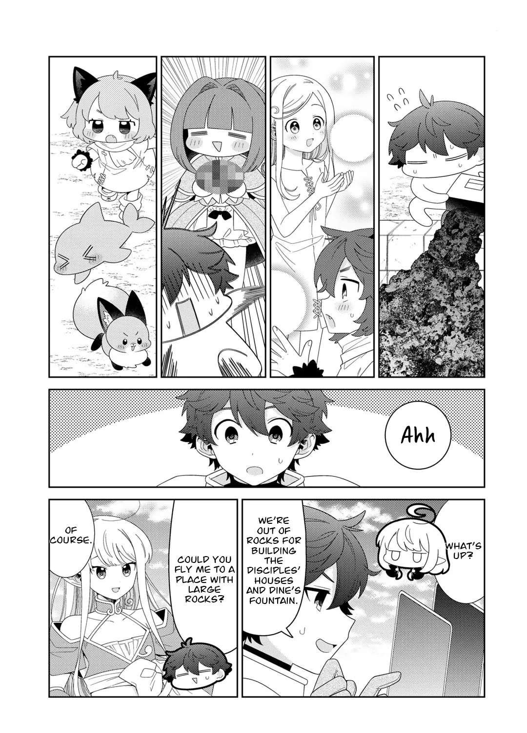 Seirei-tachi no Rakuen to Risou no Isekai Seikatsu Zinmanga X Chapter 61 Page 10