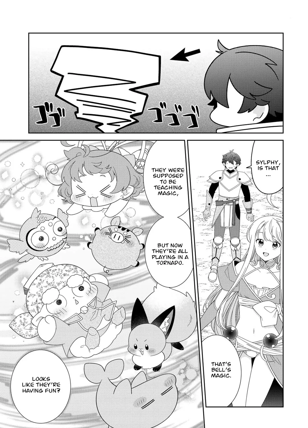 Seirei-tachi no Rakuen to Risou no Isekai Seikatsu Zinmanga X Chapter 61 Page 14
