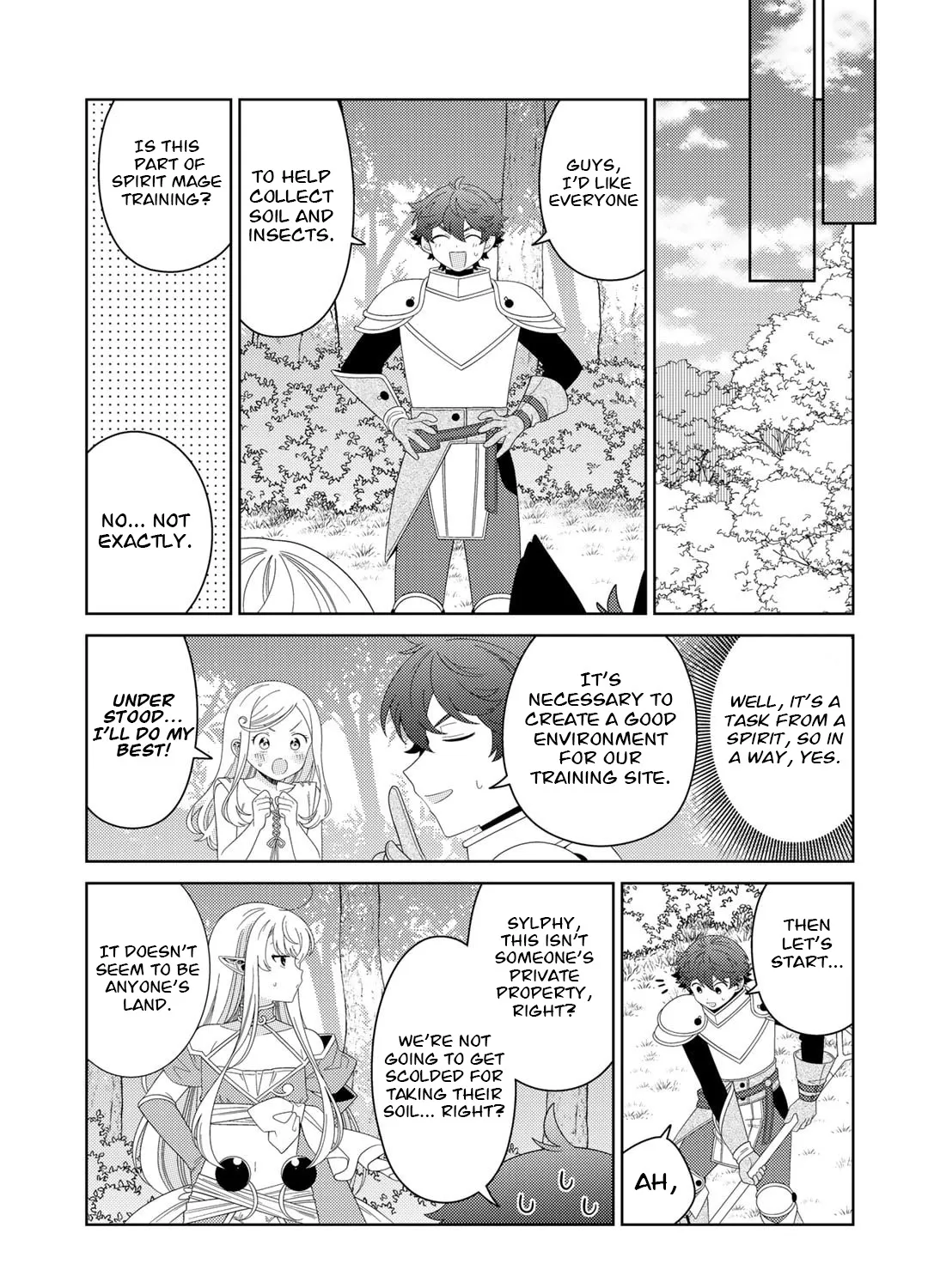 Seirei-tachi no Rakuen to Risou no Isekai Seikatsu Zinmanga X Chapter 58 Page 18