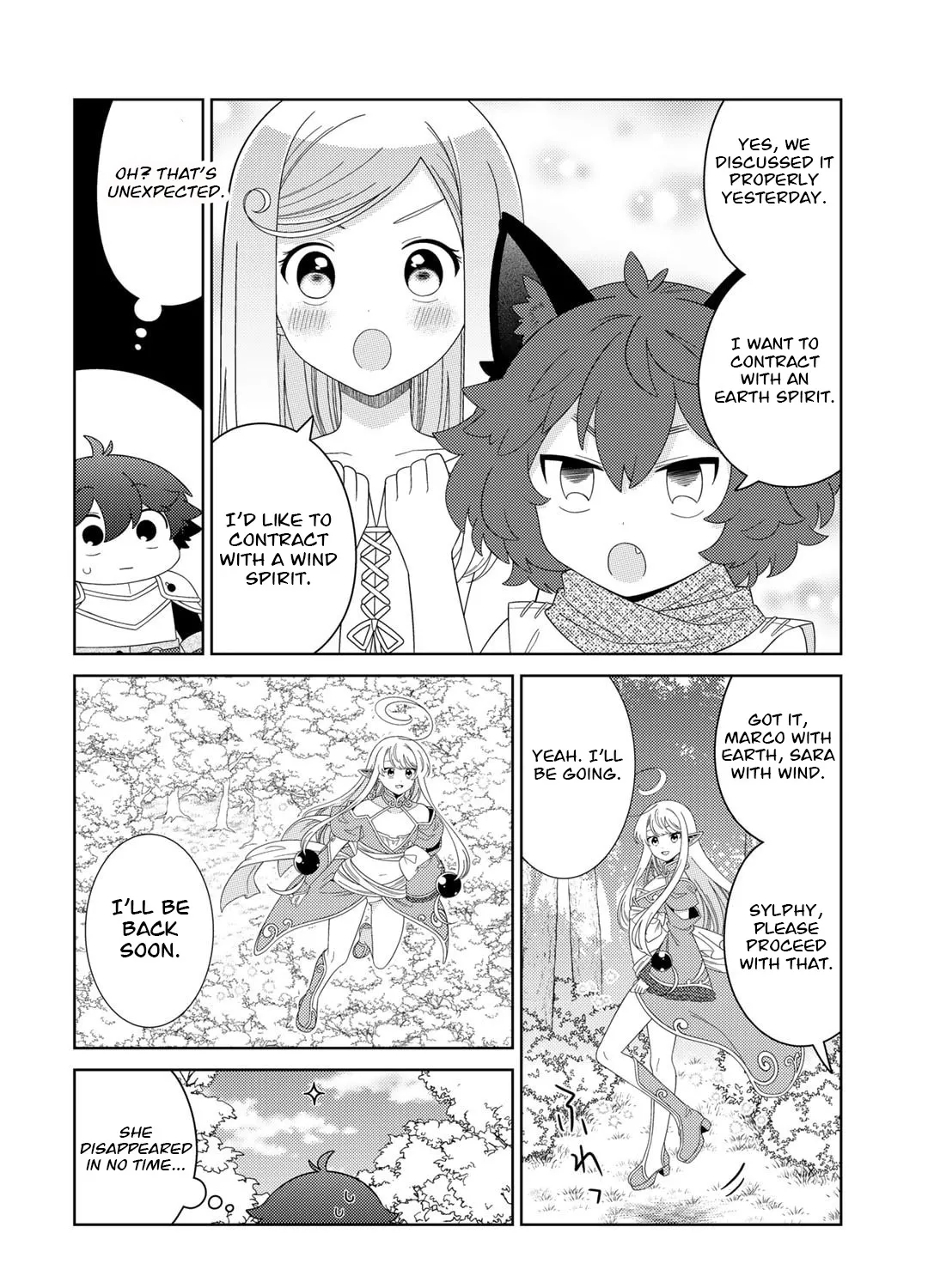 Seirei-tachi no Rakuen to Risou no Isekai Seikatsu Zinmanga X Chapter 58 Page 24