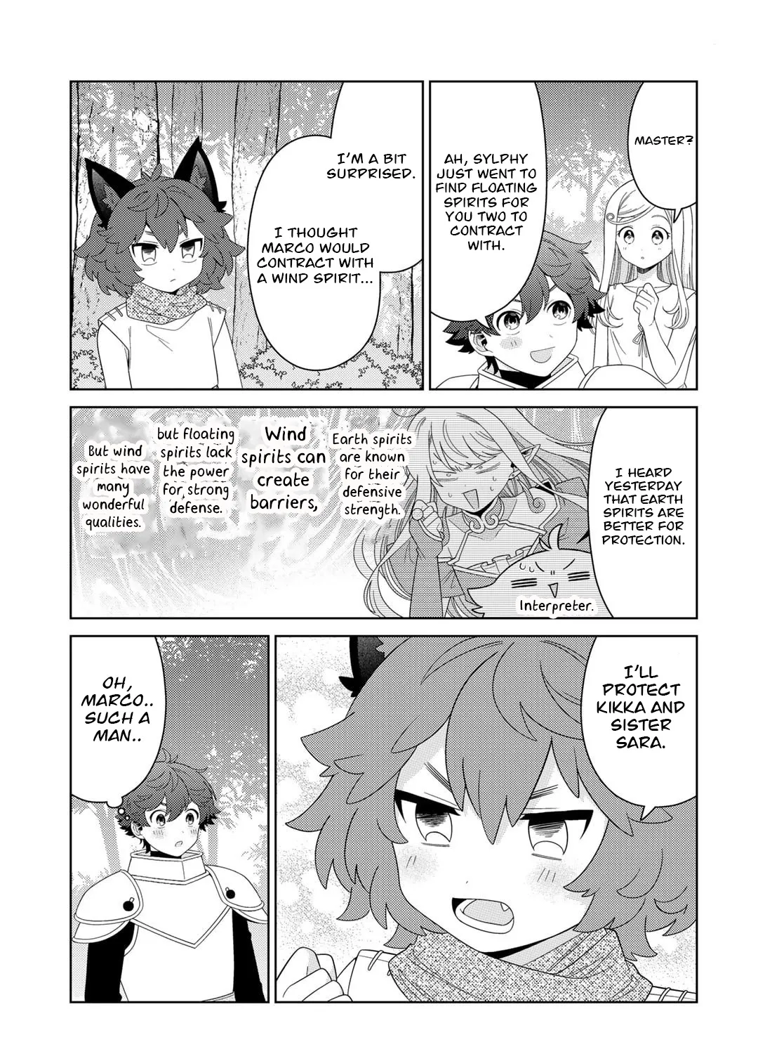 Seirei-tachi no Rakuen to Risou no Isekai Seikatsu Zinmanga X Chapter 58 Page 26