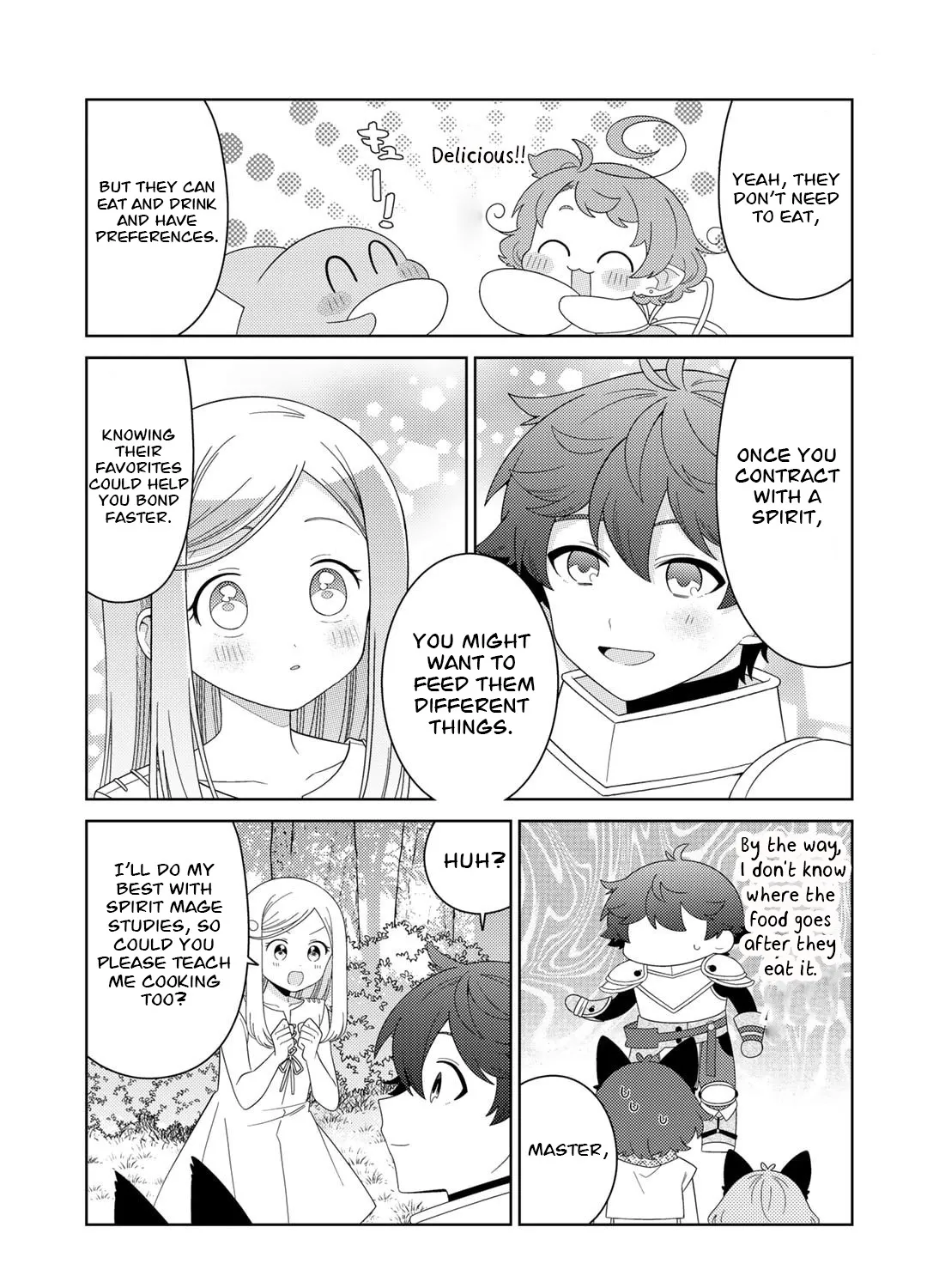 Seirei-tachi no Rakuen to Risou no Isekai Seikatsu Zinmanga X Chapter 58 Page 34