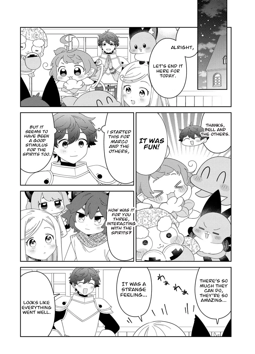 Seirei-tachi no Rakuen to Risou no Isekai Seikatsu Zinmanga X Chapter 57 Page 32