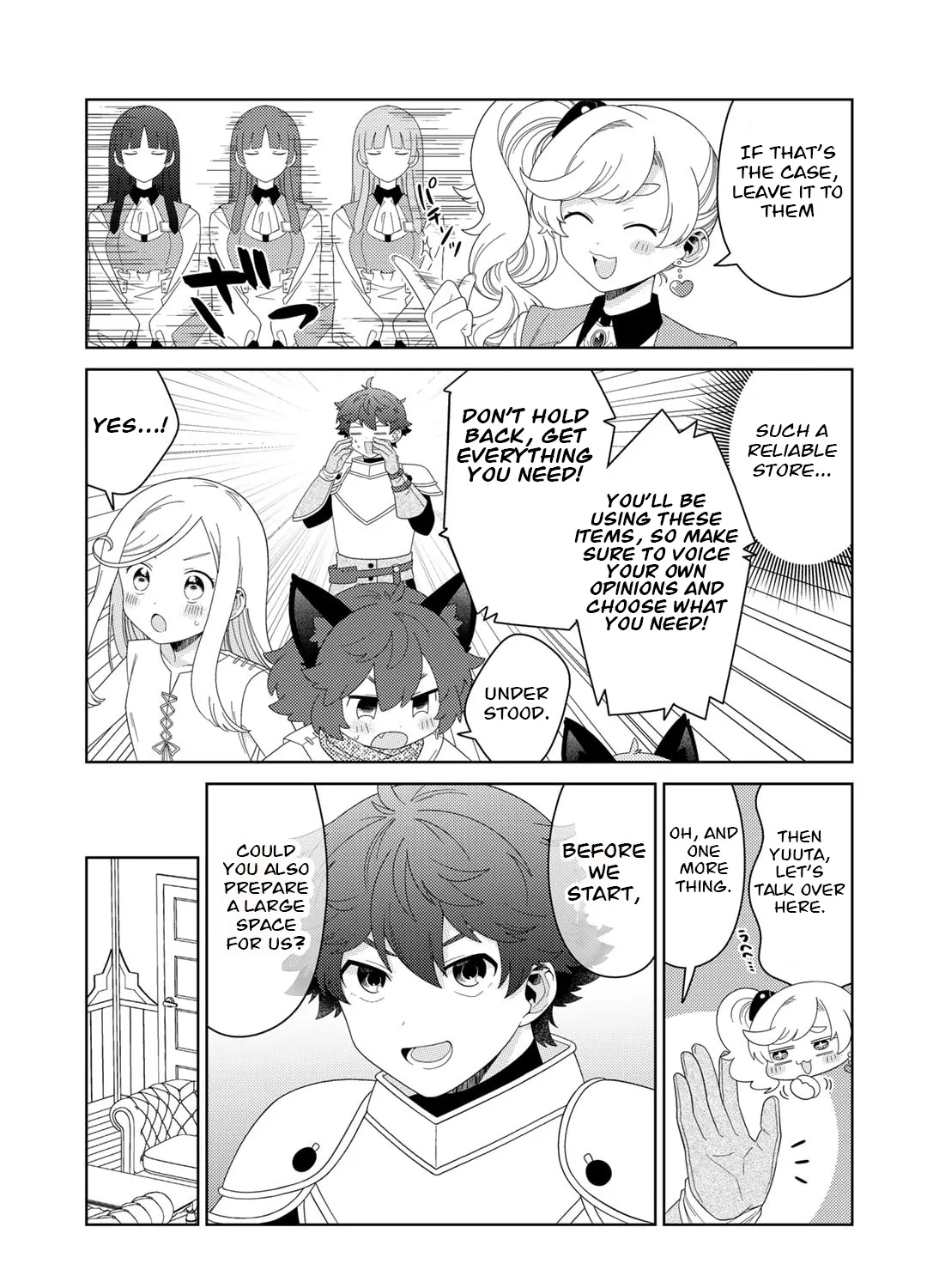 Seirei-tachi no Rakuen to Risou no Isekai Seikatsu Zinmanga X Chapter 56 Page 5