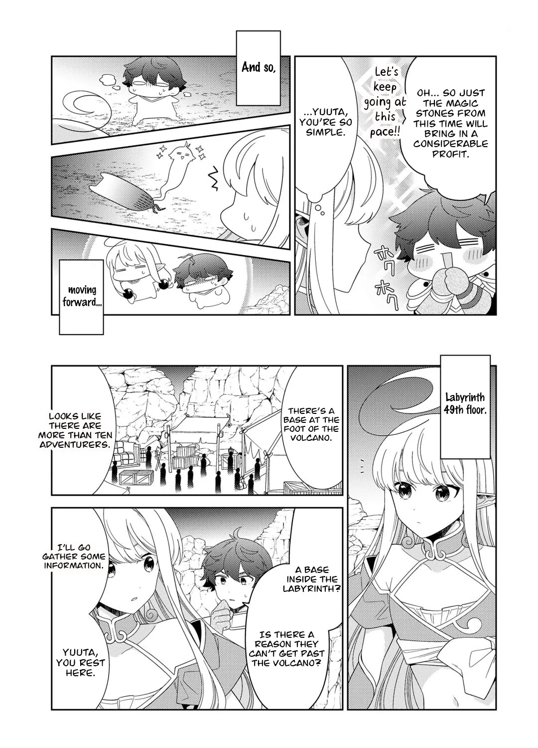 Seirei-tachi no Rakuen to Risou no Isekai Seikatsu Zinmanga X Chapter 51 Page 13