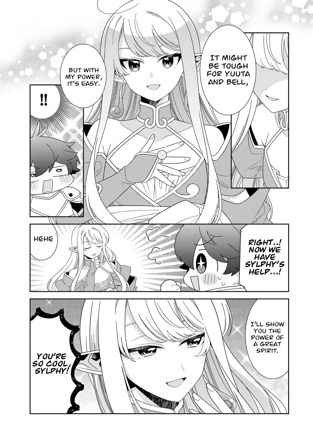 Seirei-tachi no Rakuen to Risou no Isekai Seikatsu Zinmanga X Chapter 51 Page 21