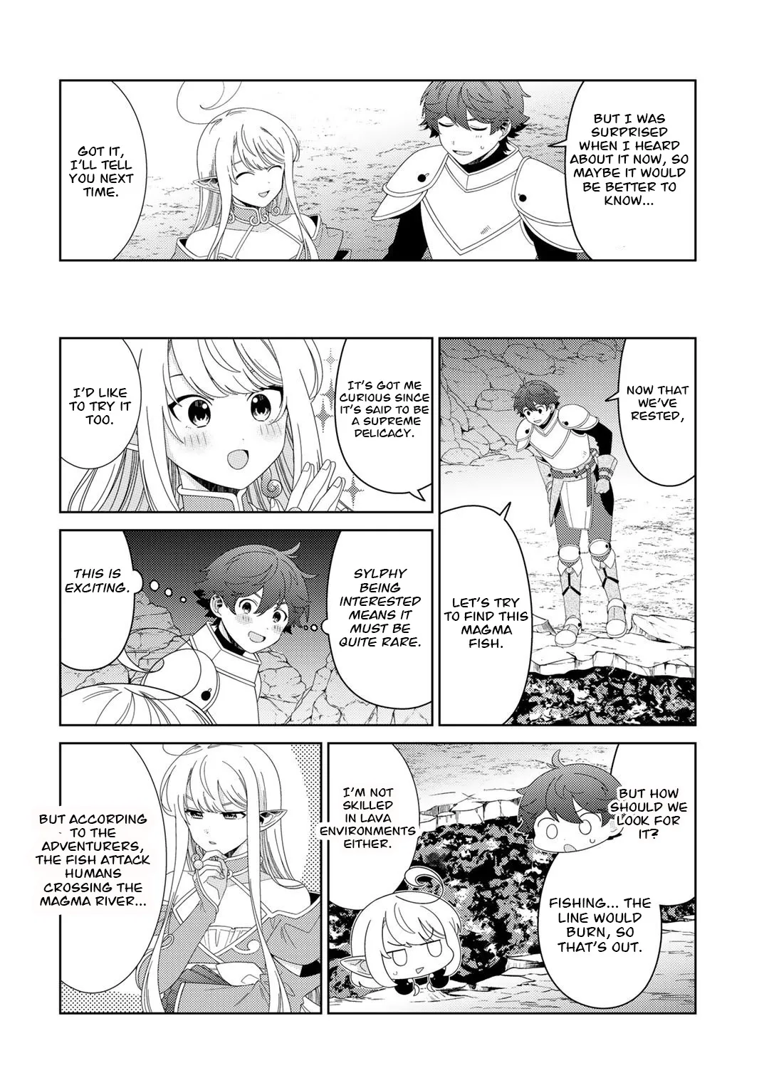 Seirei-tachi no Rakuen to Risou no Isekai Seikatsu Zinmanga X Chapter 50 Page 7