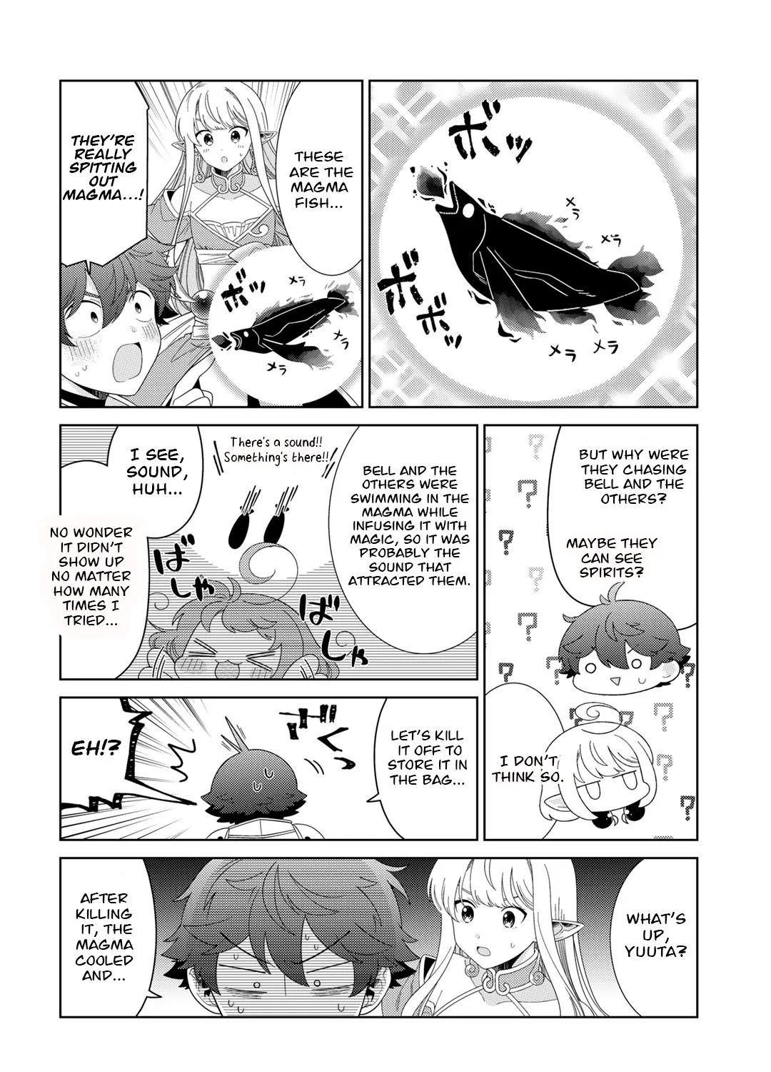 Seirei-tachi no Rakuen to Risou no Isekai Seikatsu Zinmanga X Chapter 50 Page 15