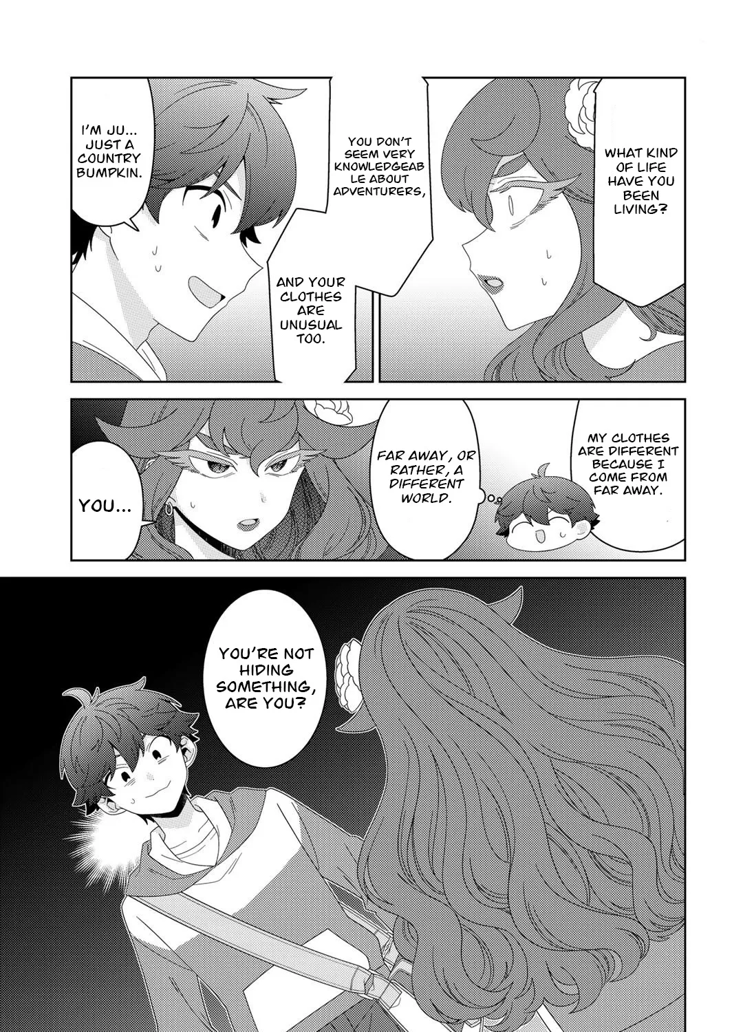 Seirei-tachi no Rakuen to Risou no Isekai Seikatsu Zinmanga X Chapter 46 Page 22