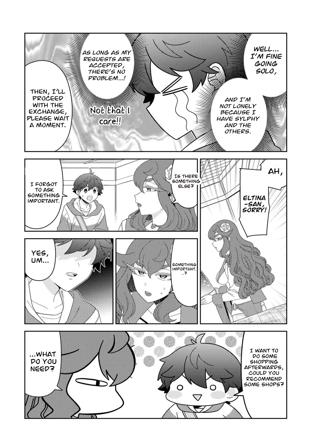 Seirei-tachi no Rakuen to Risou no Isekai Seikatsu Zinmanga X Chapter 46 Page 28