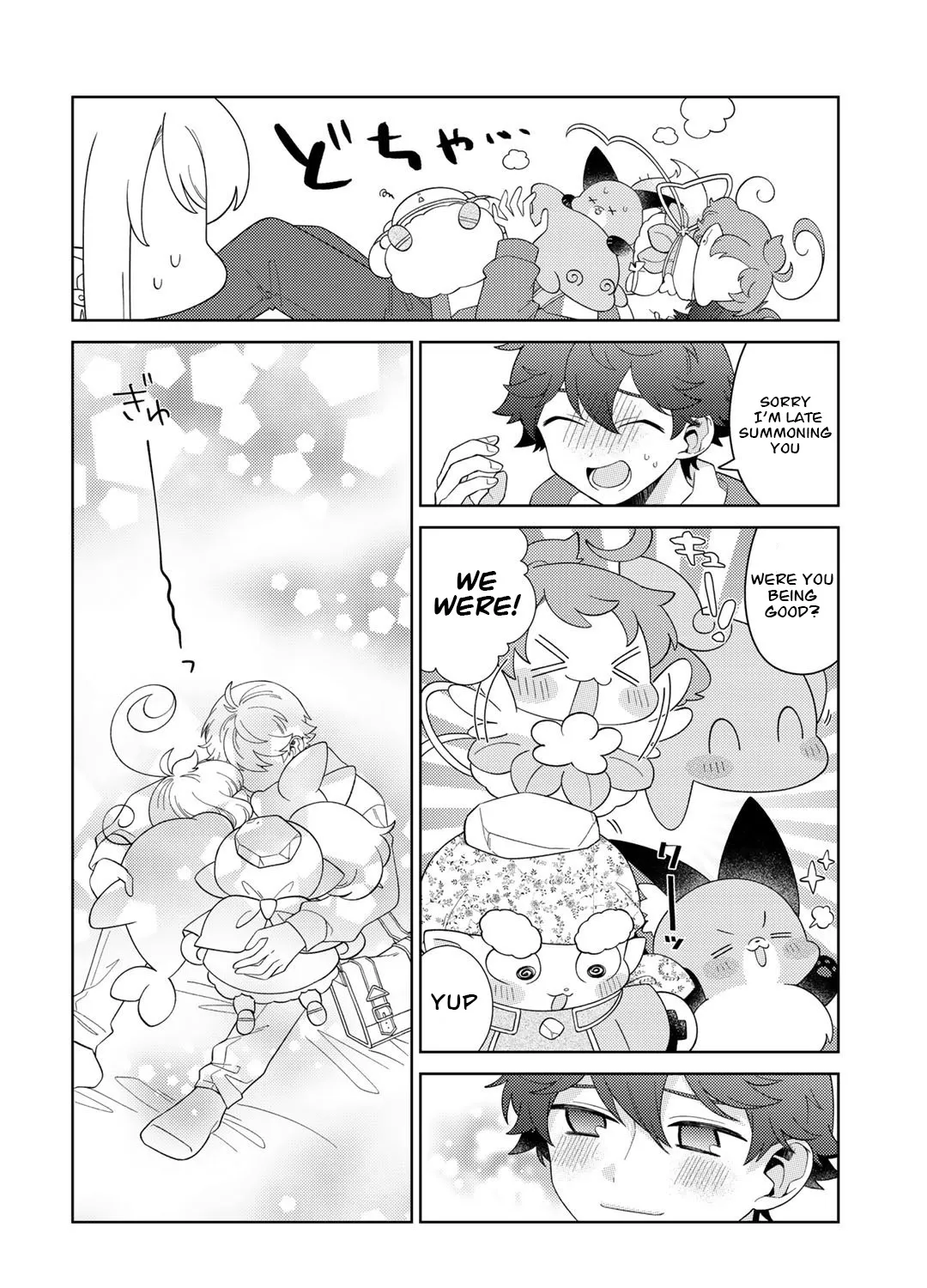 Seirei-tachi no Rakuen to Risou no Isekai Seikatsu Zinmanga X Chapter 42 Page 23