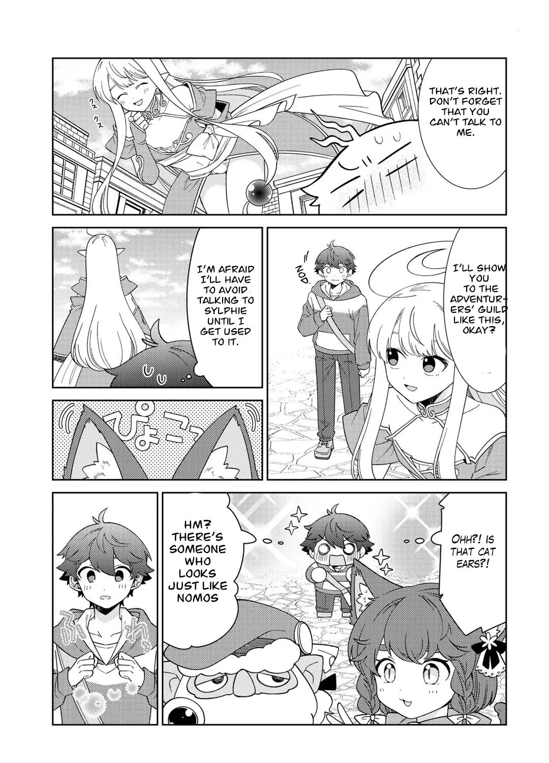 Seirei-tachi no Rakuen to Risou no Isekai Seikatsu Zinmanga X Chapter 38 Page 17