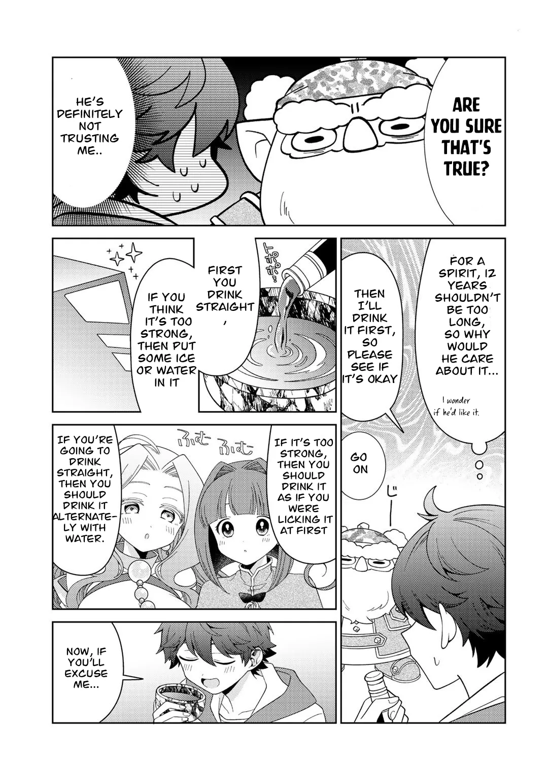 Seirei-tachi no Rakuen to Risou no Isekai Seikatsu Zinmanga X Chapter 37 Page 5