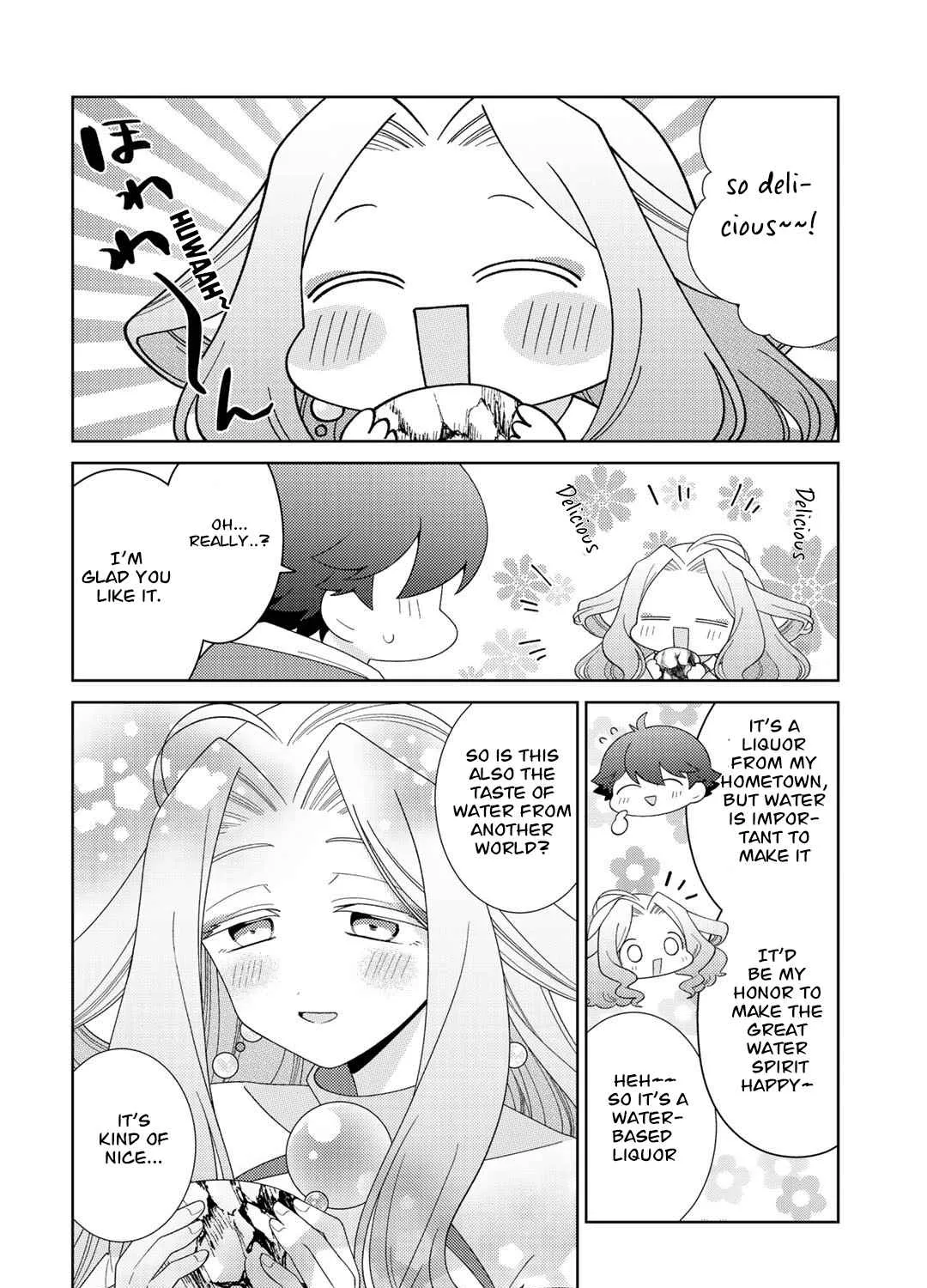 Seirei-tachi no Rakuen to Risou no Isekai Seikatsu Zinmanga X Chapter 35 Page 45