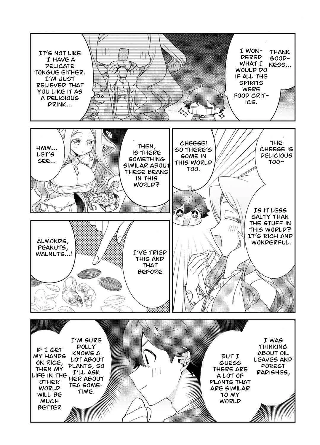 Seirei-tachi no Rakuen to Risou no Isekai Seikatsu Zinmanga X Chapter 35 Page 47