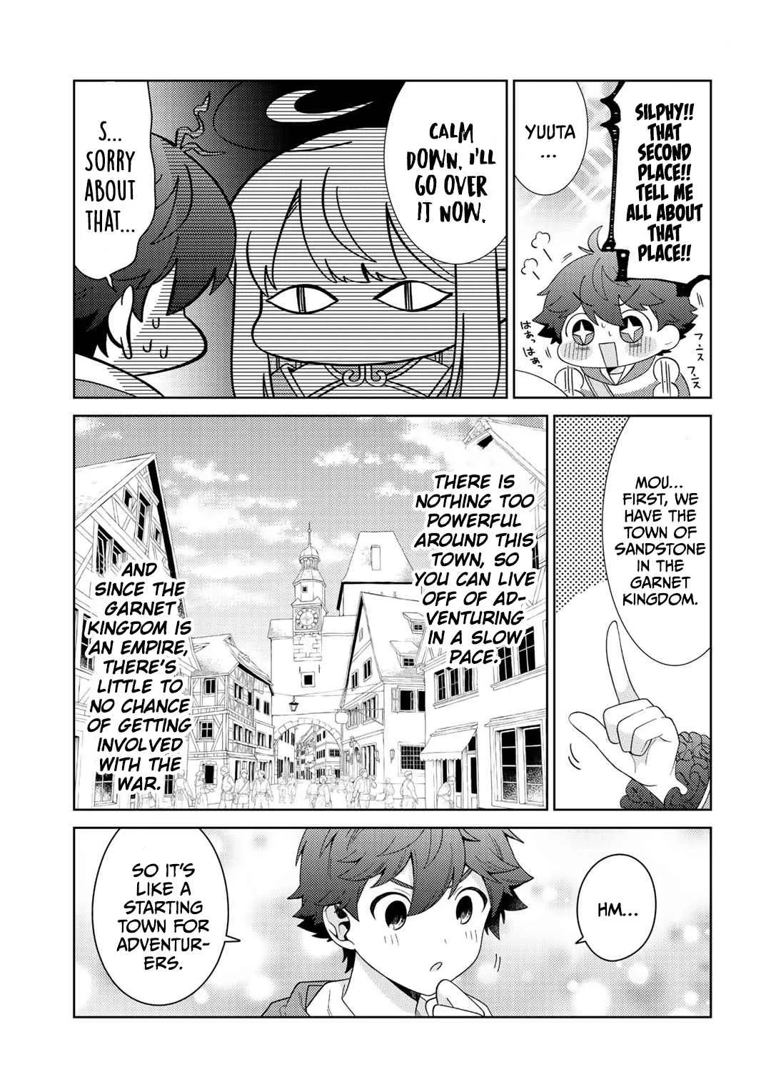 Seirei-tachi no Rakuen to Risou no Isekai Seikatsu Zinmanga X Chapter 34 Page 9